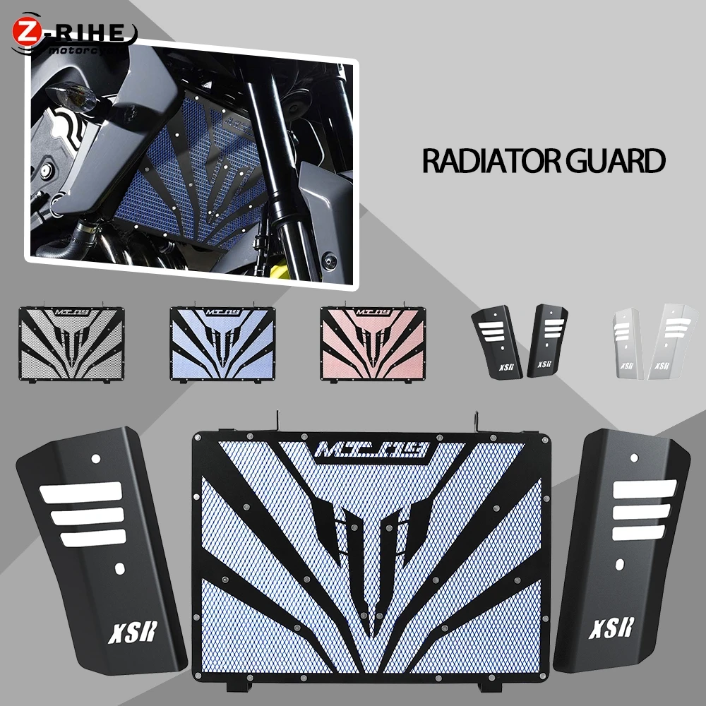 

Motorcycle Radiator Guard Oil Cooler Protector Side Panel Cover For Yamaha XSR900 XSR 900 xsr900 2016 2017 2018 2019 2020 2021