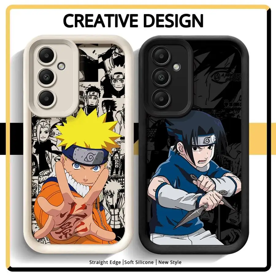 N-Narutos Sasukes Soft Cover Phone Case
