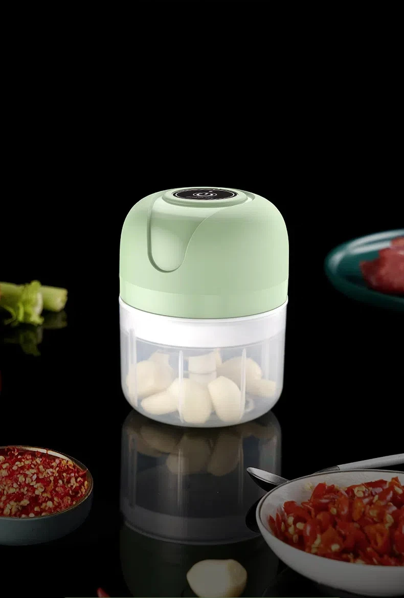 Description Picture 2 of itemHome electric garlic pestle, garlic press, complementary food processor, wireless mini garlic puree blender