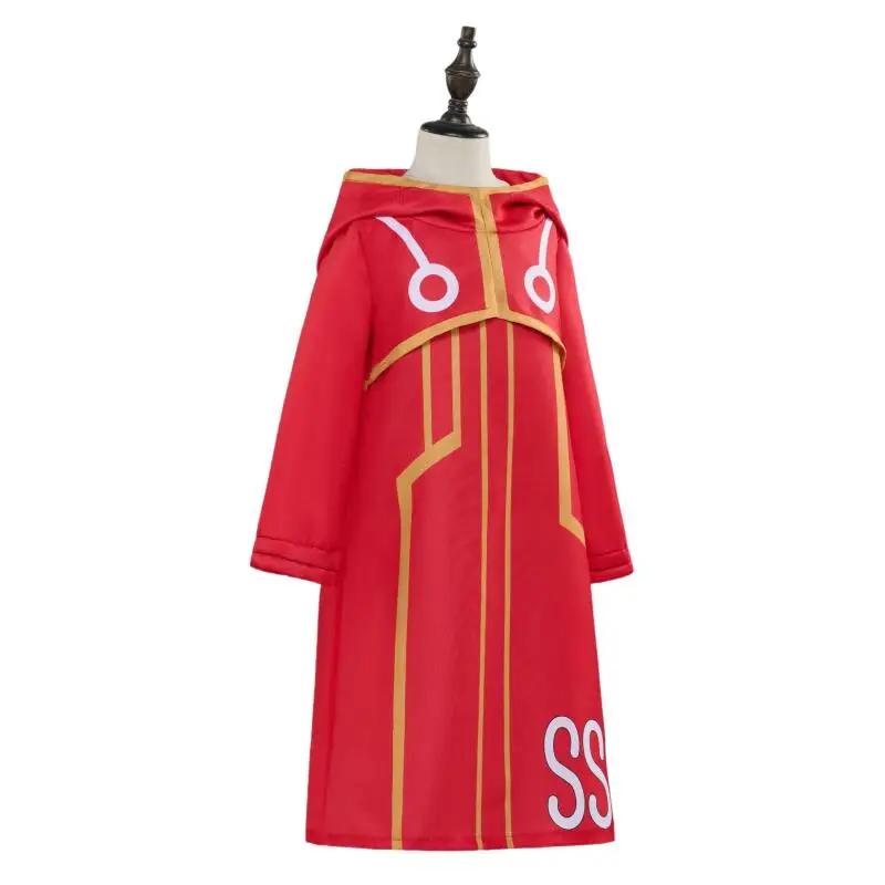 Kids Egghead Island Cosplay Costume 163 Luffy Jacket Coat Straw Hat Gloves Suit Halloween Anime Monkey D Luffy Robe Costume cosplay jumpsuit superhero cosplay costume kids cosplay costume
