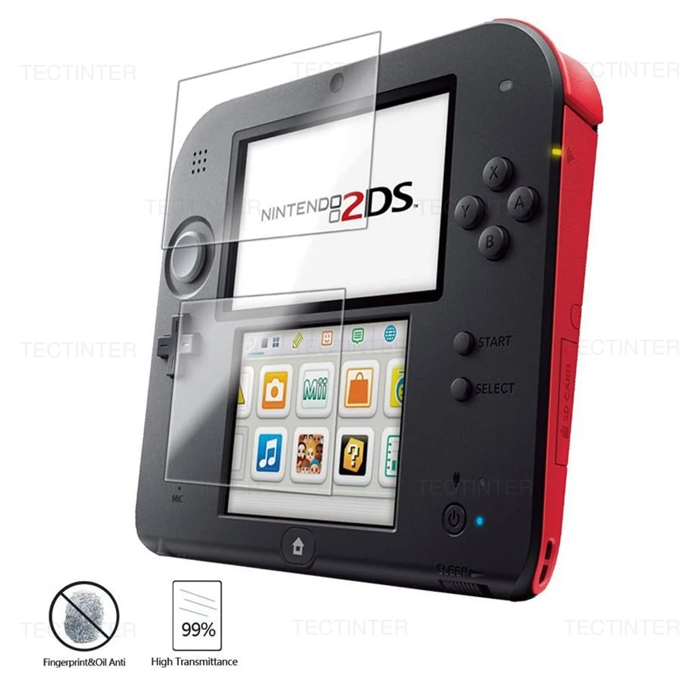 Screen Protector Compatible with Nintendo 2DS