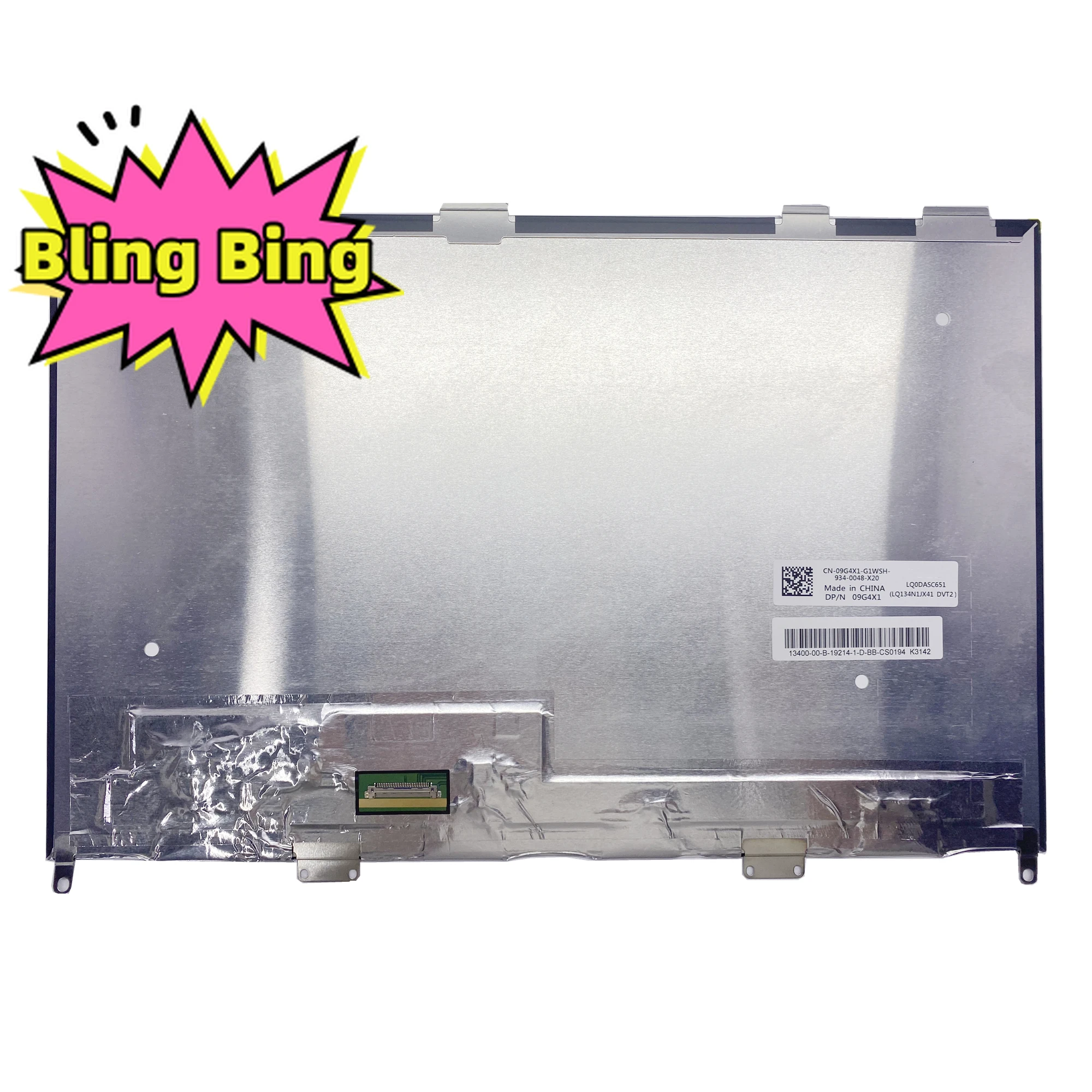

LQ0DASC651 LQ134N1JX41 13.4” DVT2 Single Panel Non-Touch 1920X1200 FHD LCD Screen