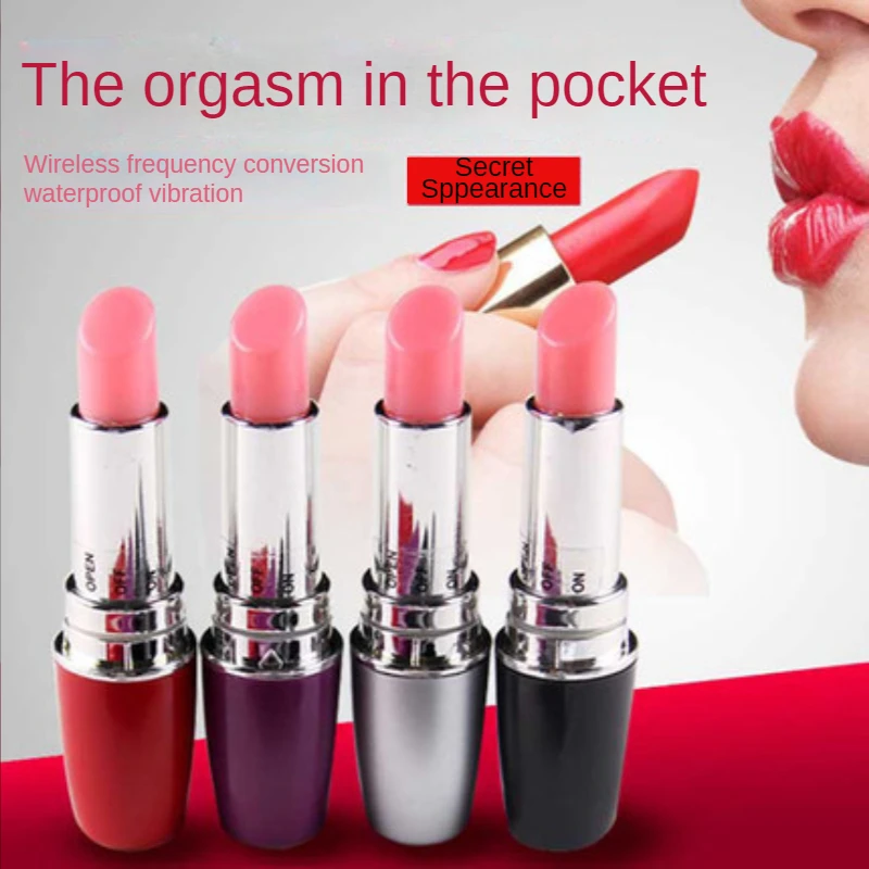 Läppstift g-punktsvibrator för kvinnor klitorisstimulator_voghion.com