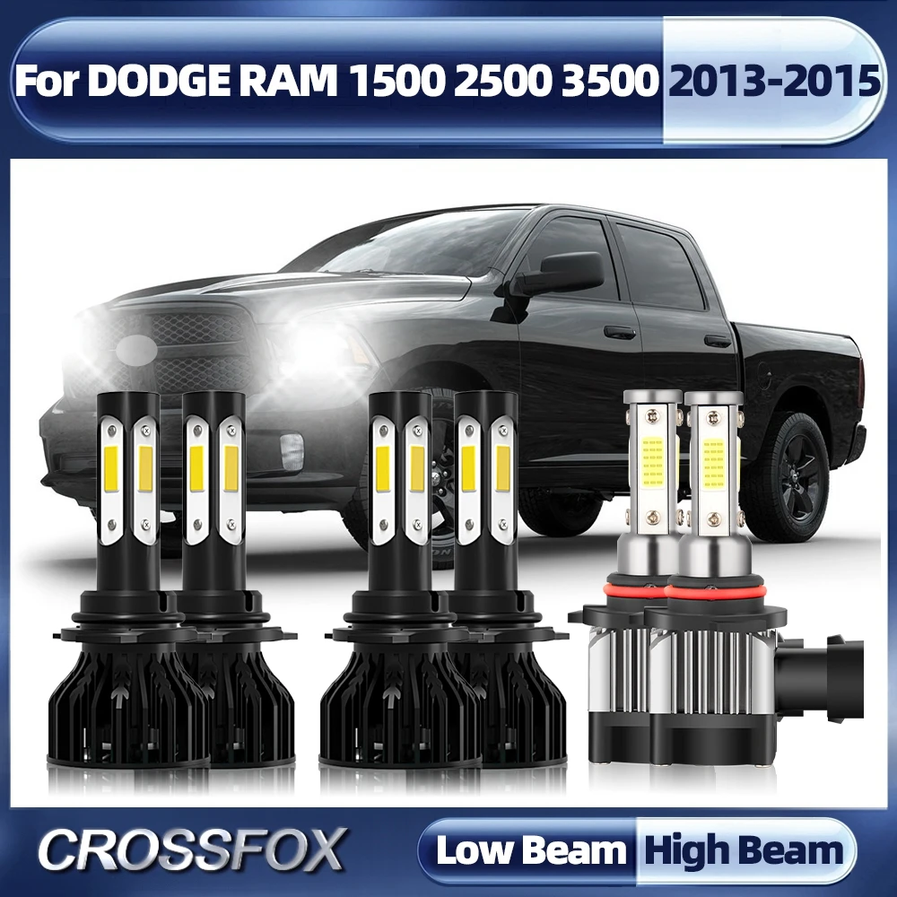 

240W 40000LM Car Headlight LED 6000K White Auto Fog Light 9005 HB3 9012 LED Bulb For DODGE RAM 1500 2500 3500 2013 2014 2015