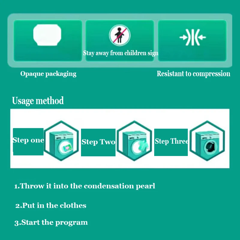 30/50PCS Liquid Detergent Gel Ball Premium Blossom Refill Long Lasting Scent Laundry Gel Deads Powerful Stain Remover & Mites