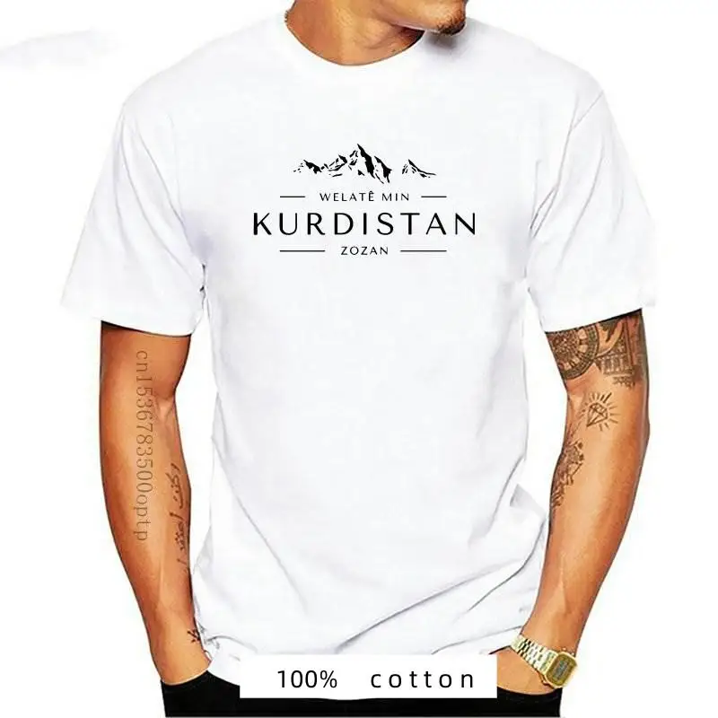 

2023 Short Sleeve Fashion Black T Shirt Kurdistan Welate Min T-Shirt Kurdistan My Home T Shirt Summer Tee Shirt Homme