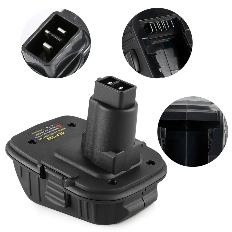 

Professional Advanced 20V Battery Adapter DCA1820 for Converting Into for Dewalt 18V Battery DC9096 DC9098 DE9096