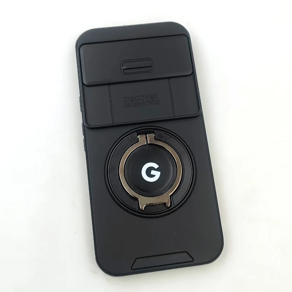 Luxury Shockproof Armor Case with Stand Holder and Camera Protection