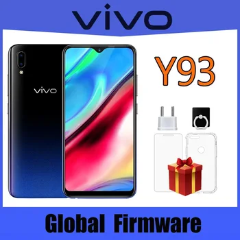 VIVO Y93 Smartphone 4GB RAM 64GB ROM Octa core Android 8.1 6.2 ''13MP + 2.0MP caméra Face ID téléphones portables double SIM 1