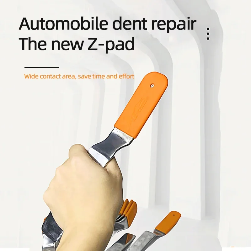 

ATPRO Car Dent Repair Z-Type Slap Pad Covered With Rubber Sleeve No Putty Dent Tool Accessories