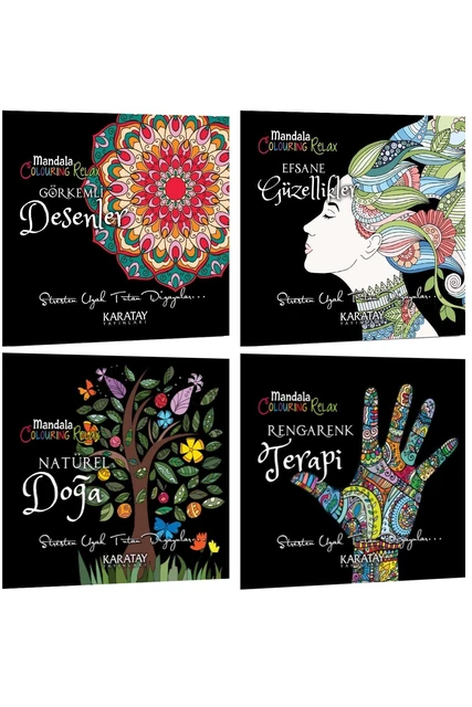 4pc 24 Page coloring book Enchanted Forest mandalas Animal kids Adult  Coloring Books For adults Livre drawing/Art/colouring Book