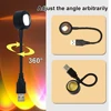1x USB Sunset Lamp LED Rainbow Neon Night Light Projector Photography Wall Atmosphere Lighting for Bedroom Home Room Decor Gift 4