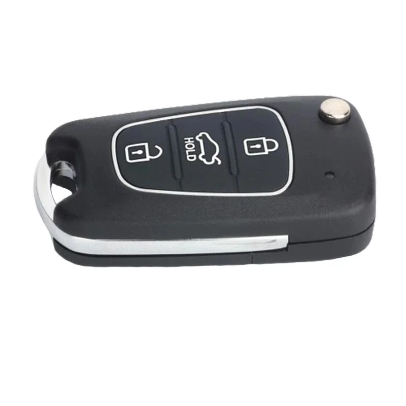 Car Remote Key DIYKEY 3 Buttons 95431-07901 Upgraded For KIA Morning 433MHz ID46 Chip Flip Remote Key Fob SEKS-SA10Tx