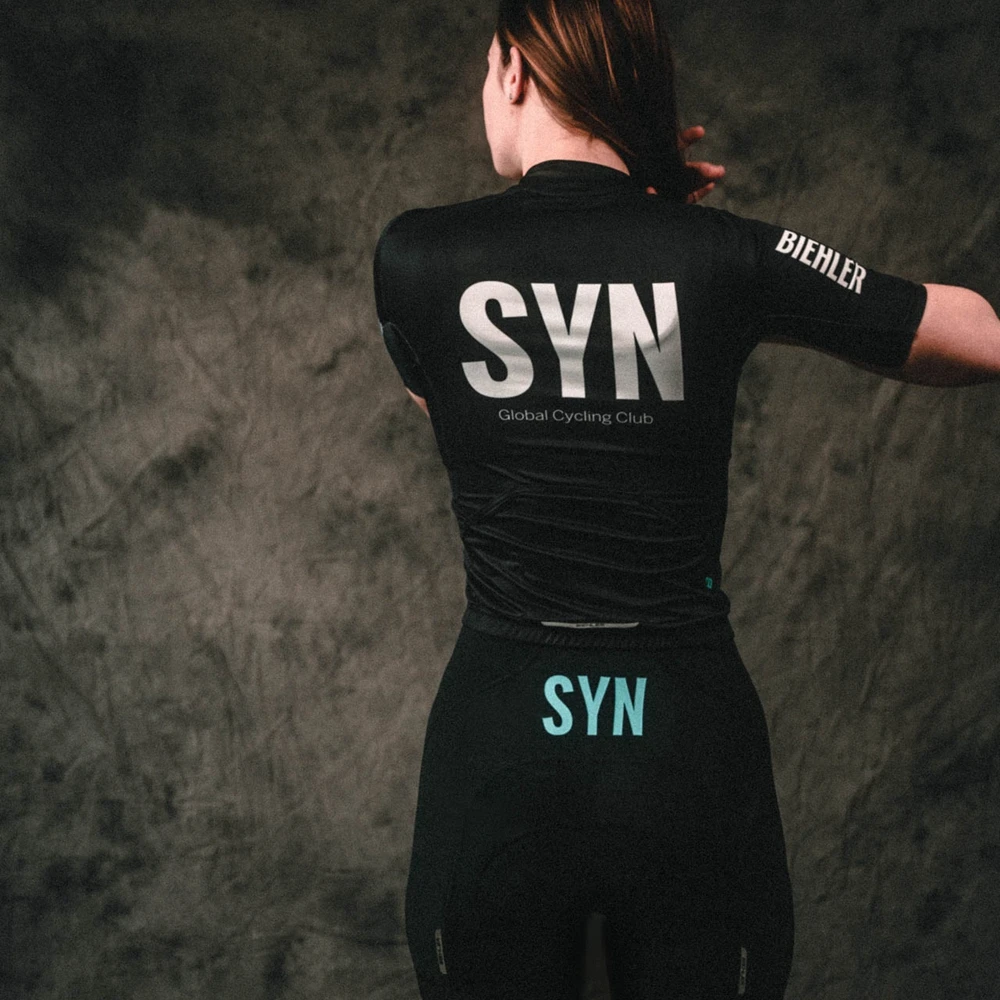 Black SYN Cycling Jersey Women The ruler of road cycling High quality MTB Bicycle Short Sleeve Jersey 6