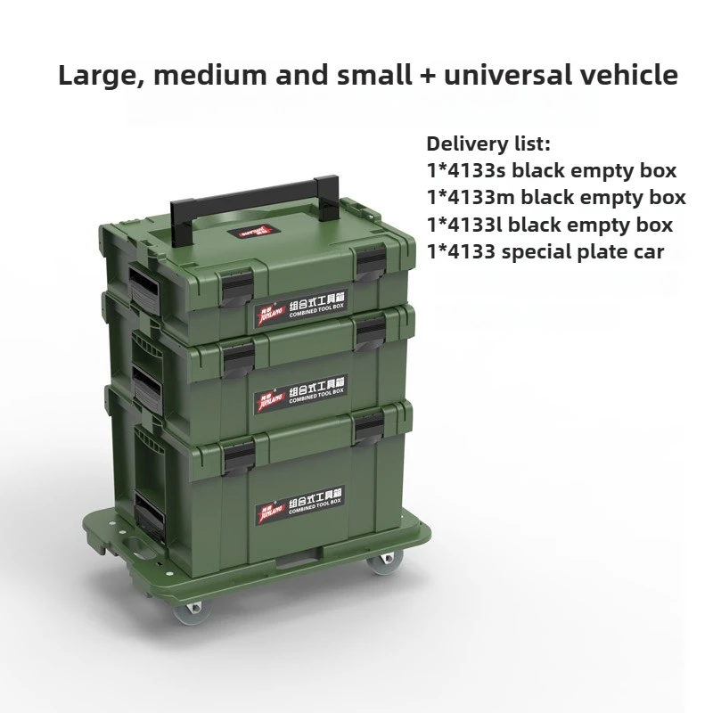 Green Set-Plate Car