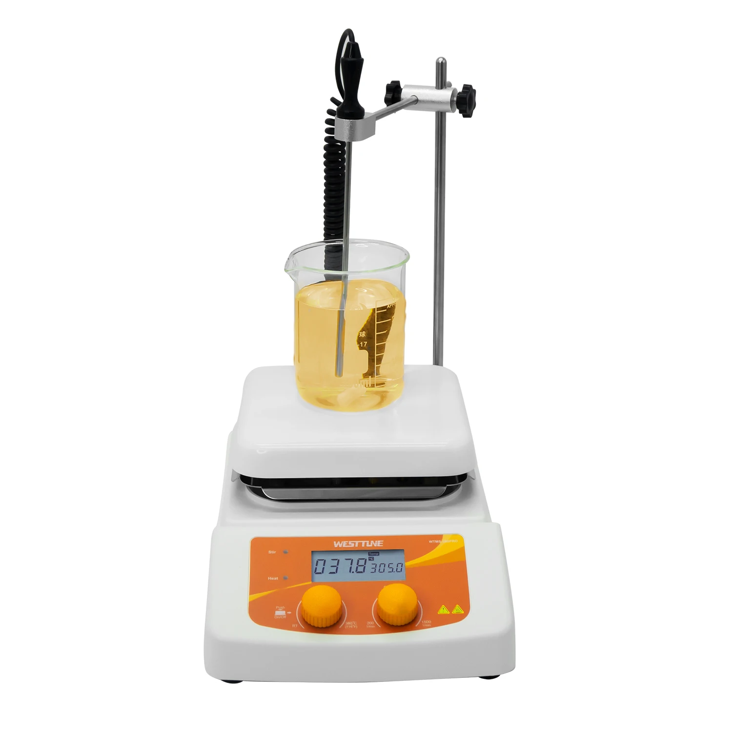 

West tune WTMS-380-PRO LCD Digital Hotplate Mini Magnetic Stirrer with 200-1500RPM