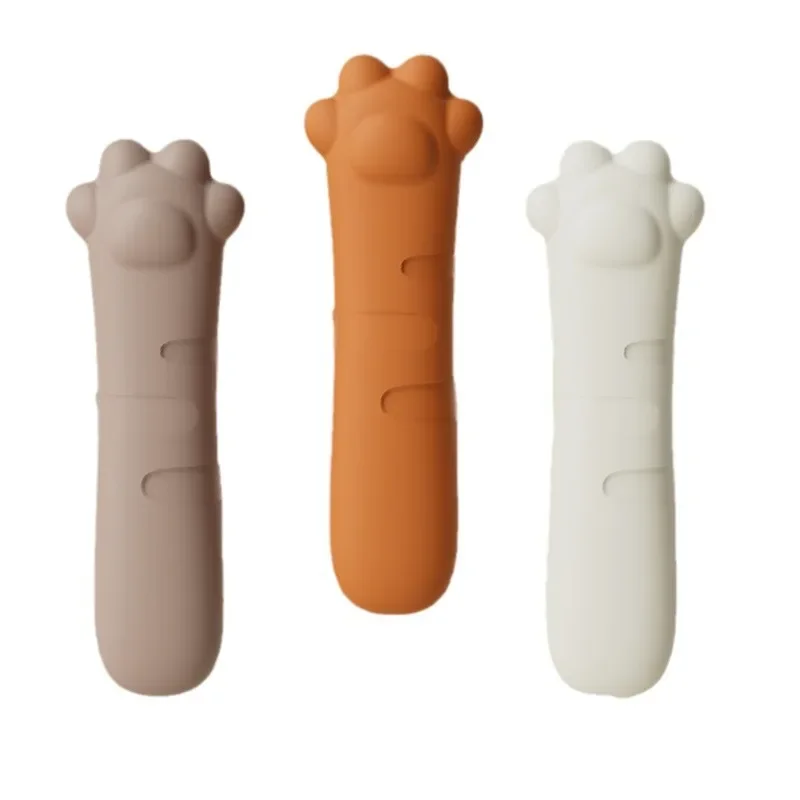 Anti-collision Silicone Door Knob Cover Static-free Baby Safety Handle Sleeve Home Accessory Bedroom Living Room Wall Covers
