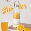 2025 Electric Juicer Cup 6 Blades Blender Milkshake Machine USB Portable Fruit Milk Mixing Tool Mini Fresh Juice Blender 3