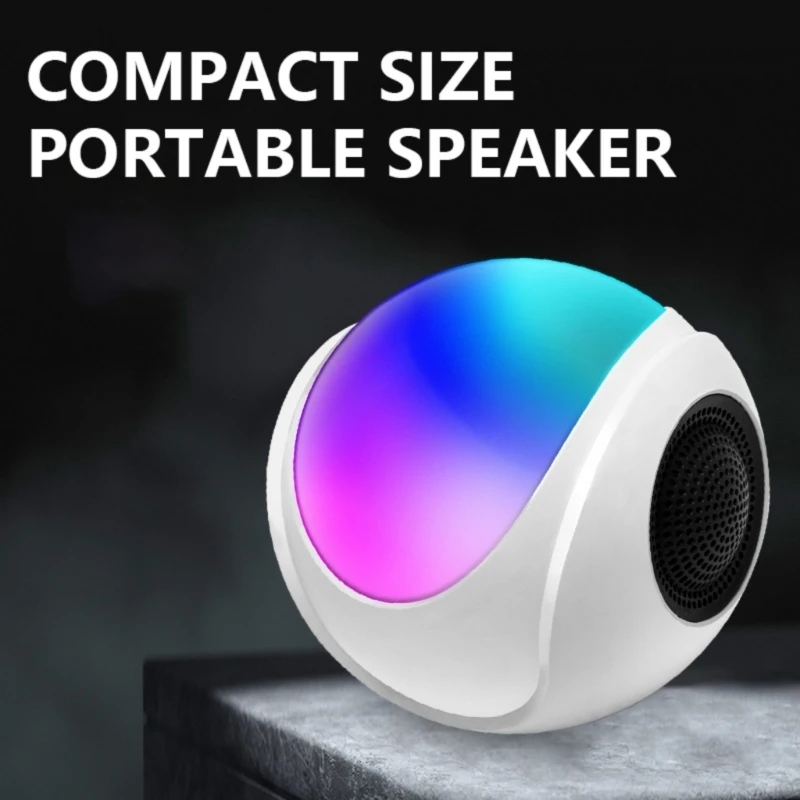 QX2B Creative Bluetooth-compatible Speaker Outdoor Subwoofer BLE5.0 Enjoy Music