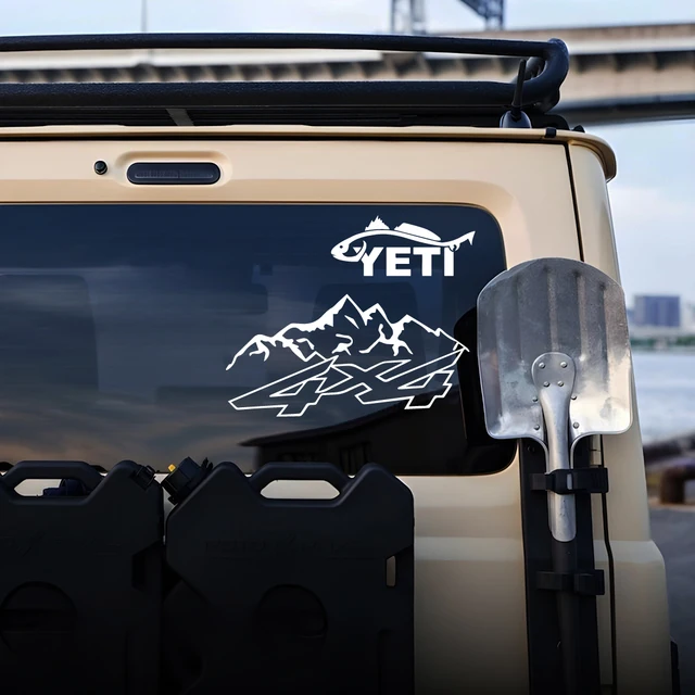 4X4 Mountain Offroad Car Stickers Automobile Motorbike Trucks Windows Bumper Waterproof Decal Auto Accessories