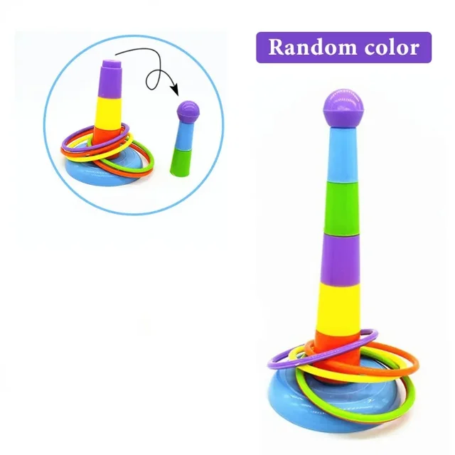 Stacked Ring Toss Game 3