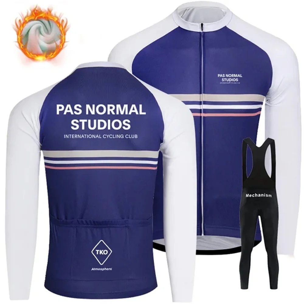 

PNS Winter Fleece Men's Cycling Jersey Sets Mountian Bicycle Clothes Wear Ropa Ciclismo Racing Bike Clothing Team Cycling Suit