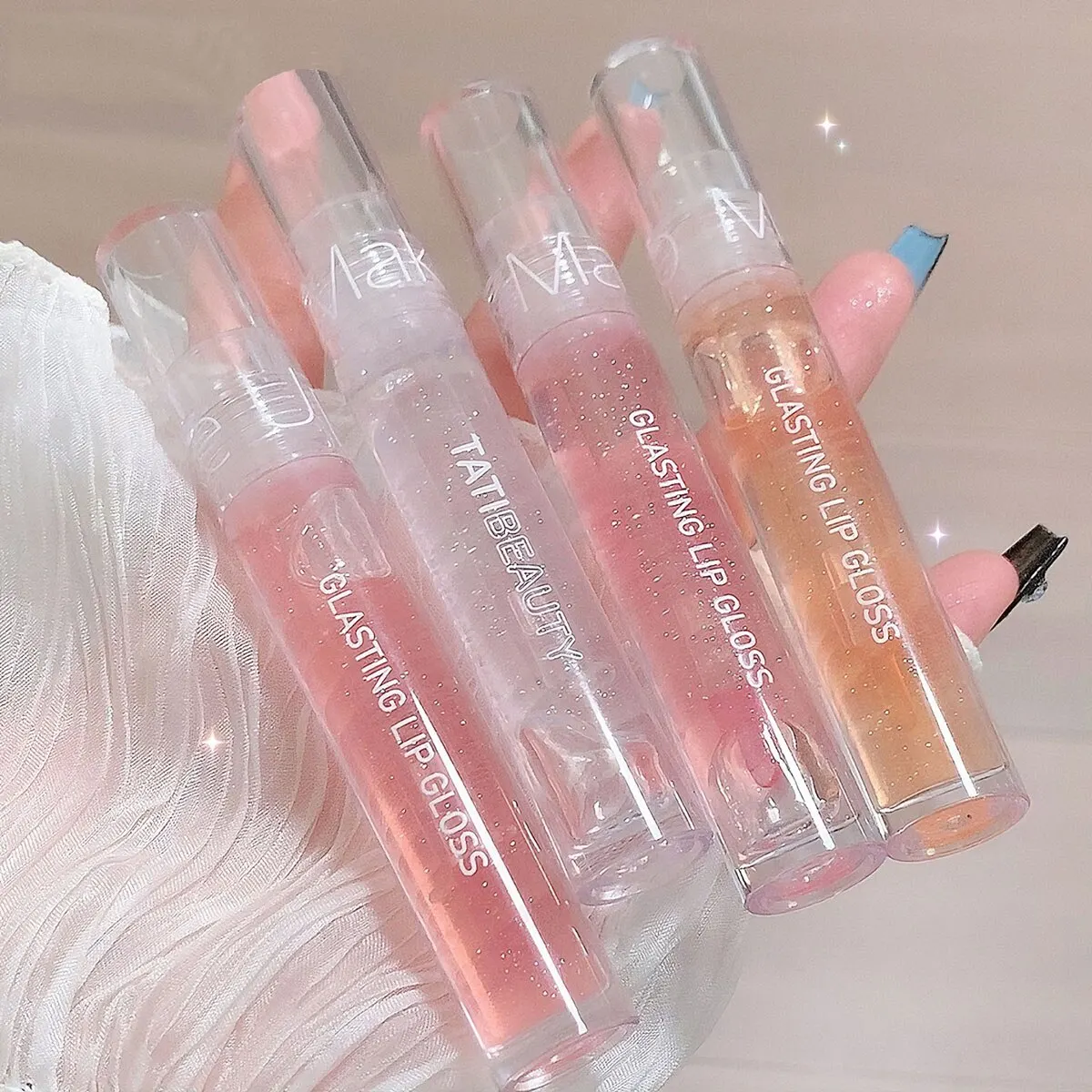 Lip Oil Uuny Transparent Water Gloss Lip Honey Female Moisturizing Lip Glaze Mirror Toot Glass Lip Gloss Student 4