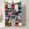 R-Radiohead Anime Blanket for Decorative Sofa Bedspread on the Bed Fluffy Soft Blankets Boho Home Decor Bedroom Decoration Throw 2