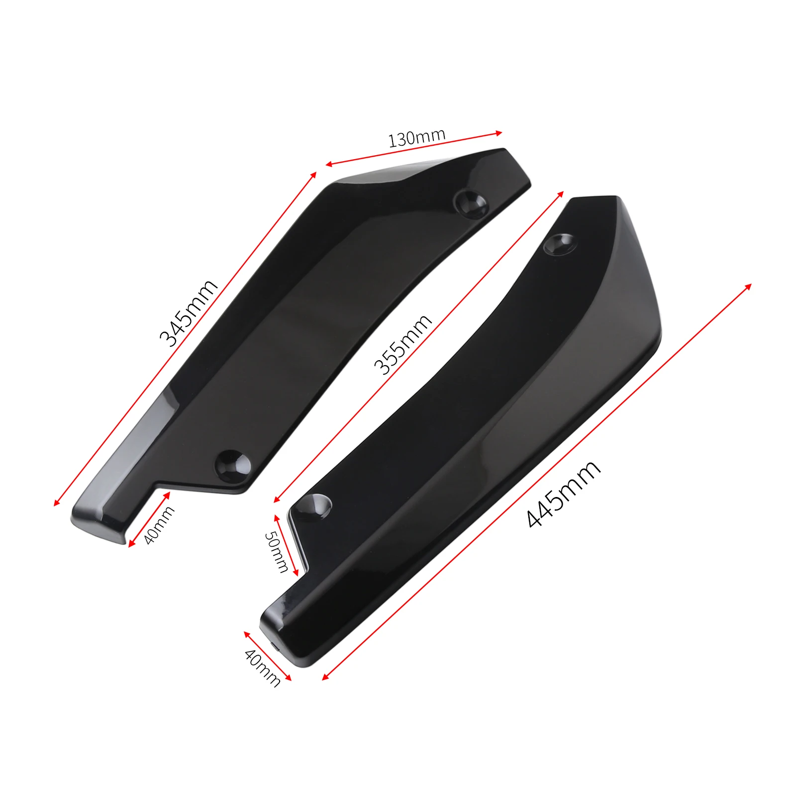 Universal Automotive Bumper Trim and Front Lip Enhancement Kit