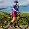 GIVELO Pro Women's Professional Triathlon Clothes Long Sleeve Cycling Skinsuits Sets 20DConjunto Feminino Ciclismo Jumpsuit Kits 2