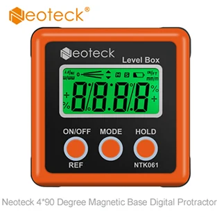 LCD Digital Inclinometer Level Box Protractor Angle Finder Bevel Gauge Magnet PD 