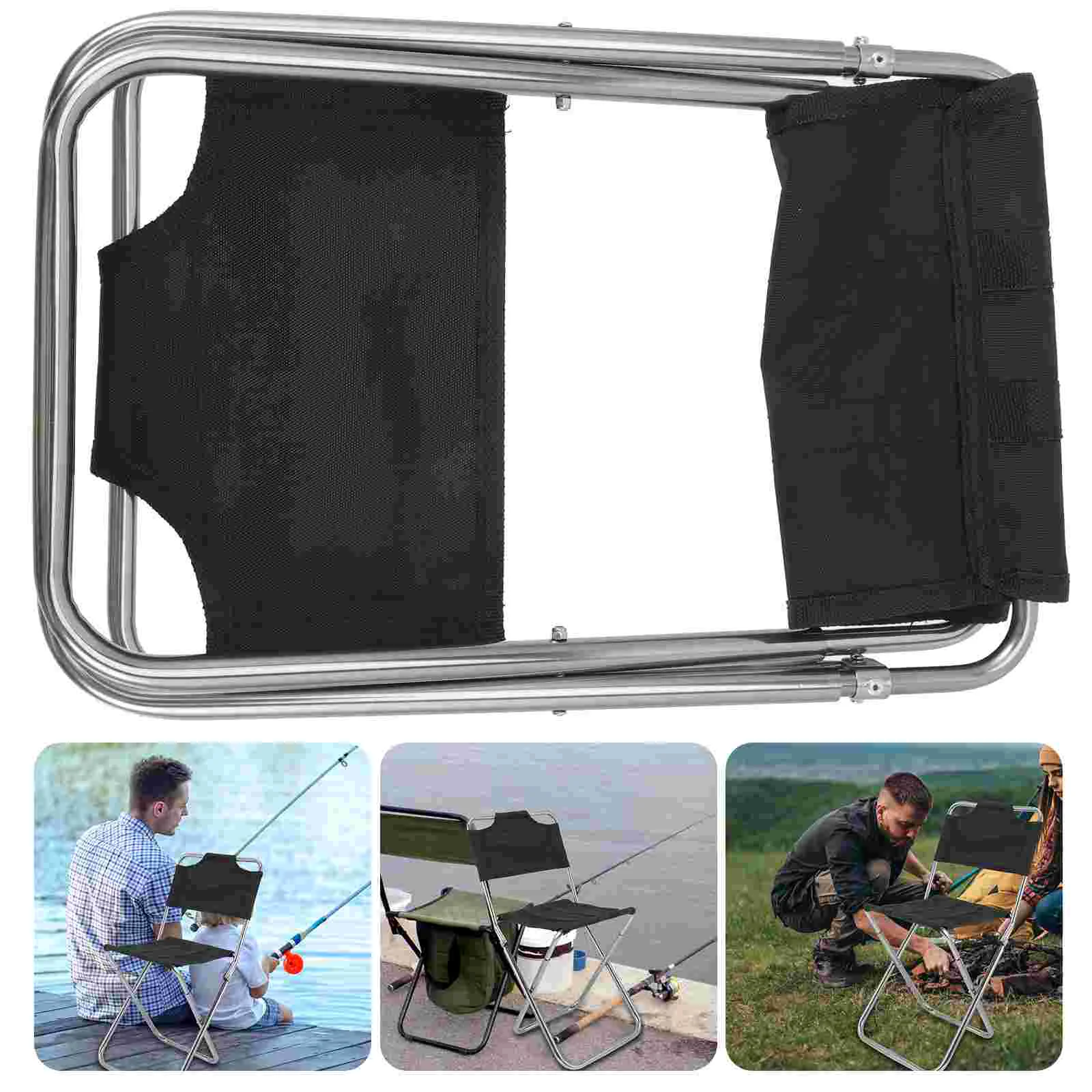 Fishing Folding Chair Stool Multi-function Stools Convenient Portable Outdoor Polyester Camping Foldable