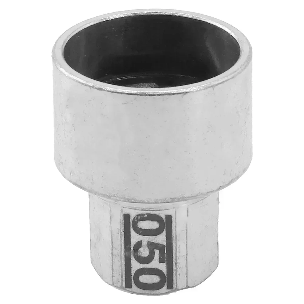 Tire Wheel Lock Anti Theft Screw Bolt 50 Key Socket For BMW F20/F21 Silver Steel Auto Accessories Tools