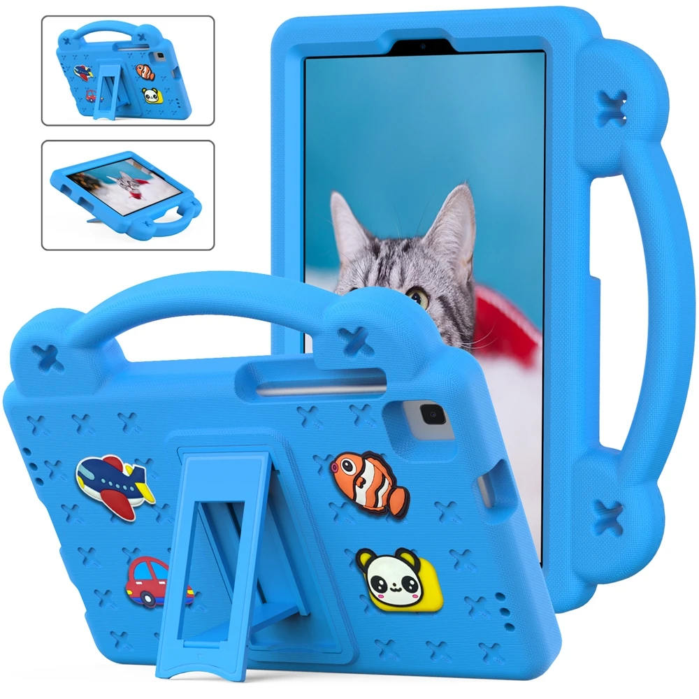 Kids Safe Eva Foam Shockproof Stand Tablet Portable Case For Samsung Galaxy Tab A7 Lite 8.7 Inch 2021 Sm-T220 Sm-T225 Cover