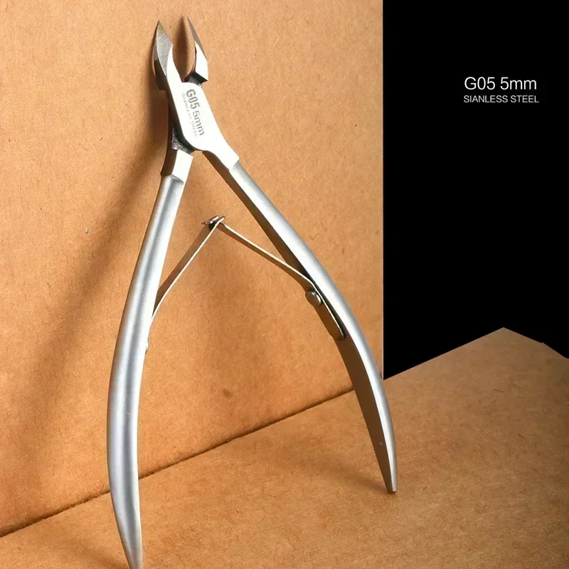 Professional Nail Nipper Cuticle Trimmer New Stainless Steel Remover for Fingernails  Маникюрн Товары Toenails Dead Skin Uñas