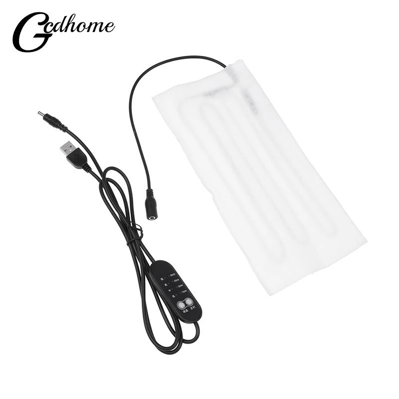 Almohadilla calefactora con cable calefactor USB de 5V, elemento calefactor almohadilla para calentar los pies, chaleco calefactor| - AliExpress