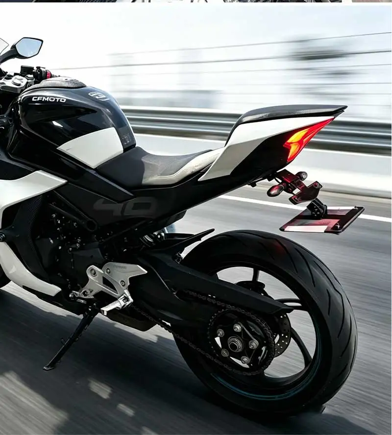 CFMOTO 450SR 675SR 700MT 450MT 450NK 250NK 300SR 750SR-S용 번호판 브래킷 레이스 트랙 전용