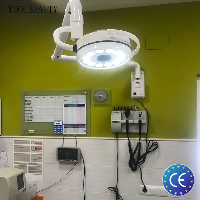 2025 NEW TDOUBEAUTY KD-2012B-1 36W Wall Mounted LED Surgical Exam Light Dental Shadowless Lamp Pet Surgery 90V-240V