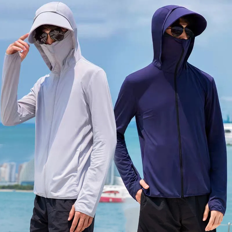 Fishing Jersey Clothes Men Women UV Sun Protection Long Sleeve Shirts Cycling Running Hiking Clothes Fish New XA295Q