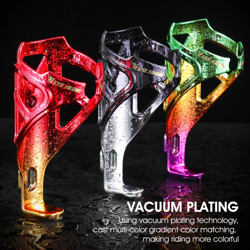 WEST BIKING MTB Bicycle Bottle Cage Road Bike Water Bottle Holder Lightweight Cycling Bike Bottle Mount Rack Bicycle Accessories