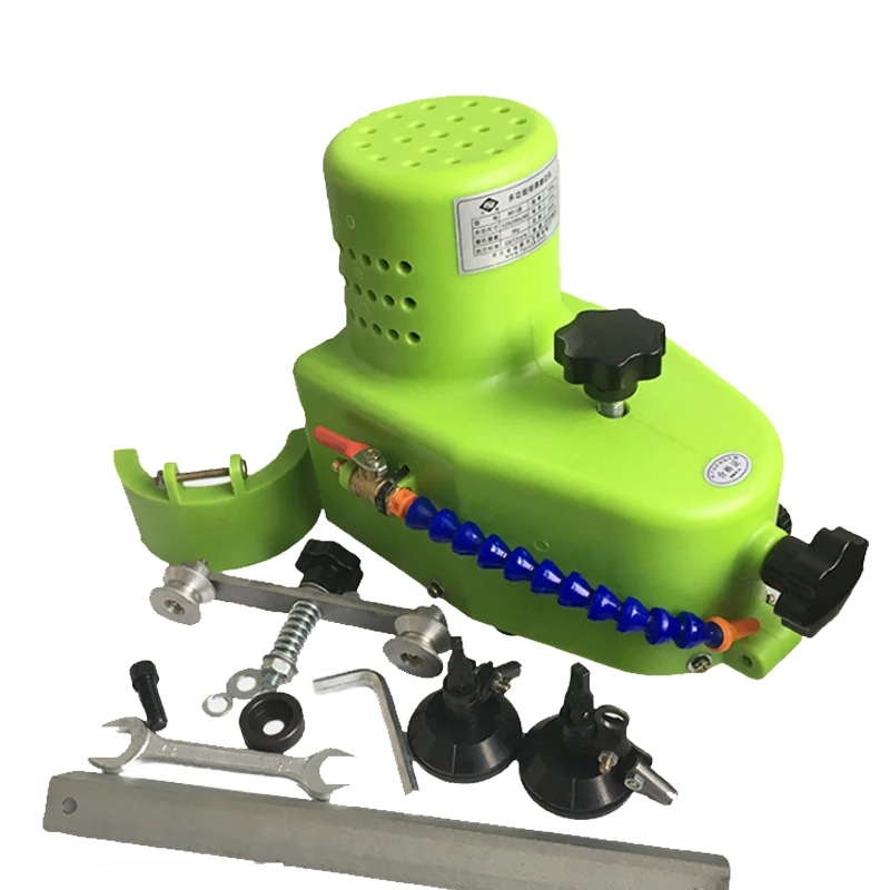 220V 800W Portable Glass Edge Grinder Stone Grinding Machine Small Straight Edge Round Hypotenuse Tile Edging Machine