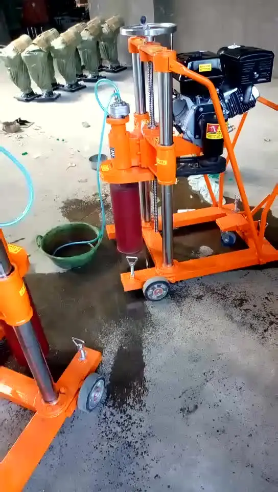 Индивидуальный дизельный/бензиновый Алмазный буровой станок бетонная буровая