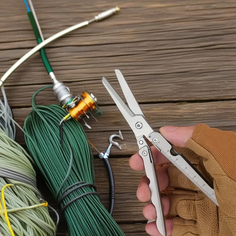 Portable Folding Stainless Steel Scissors 6