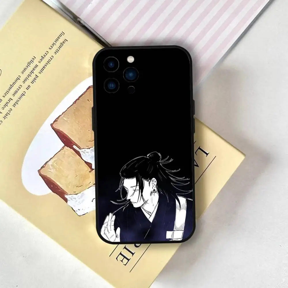 Jujutsu Kaisen Geto Suguru Silicone Phone Case - Soft and Durable Cover