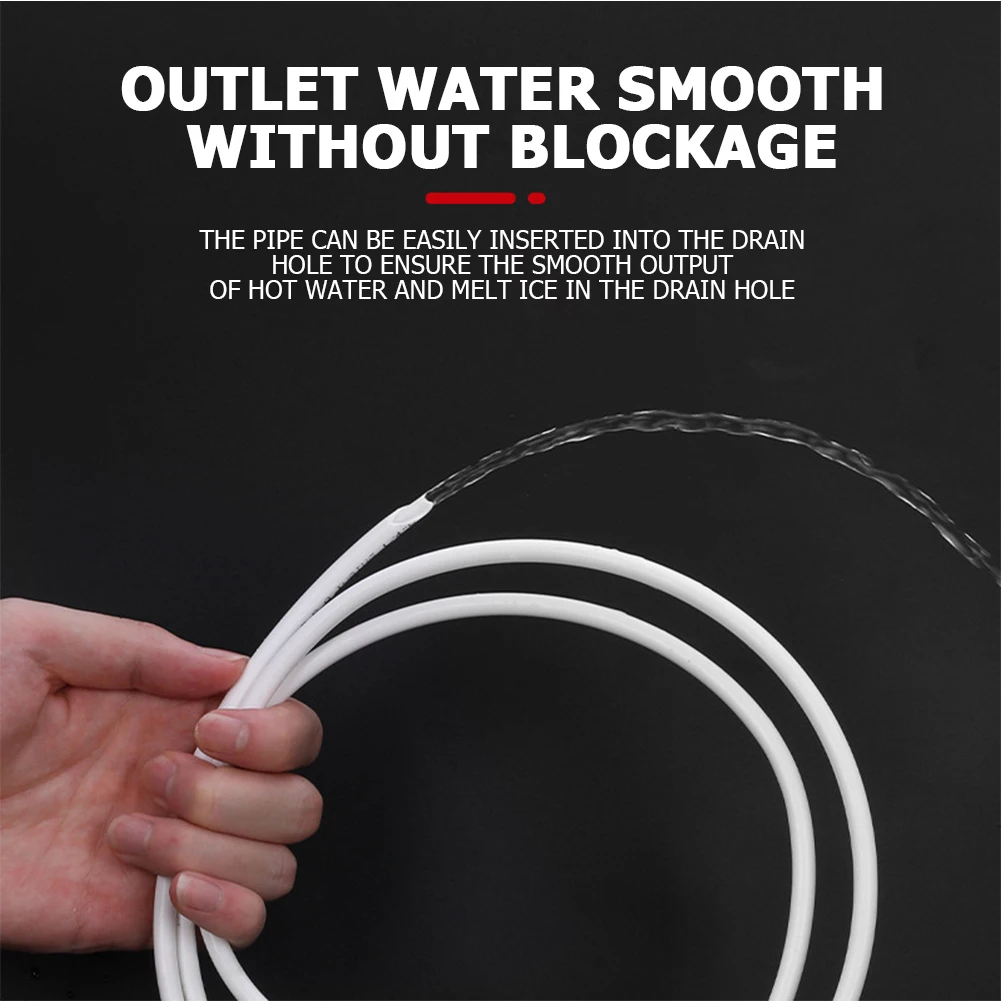 5/6/8 Pcs Refrigerator Water Outlet Cleaner Kit Reusable Refrigerator Drain Hole Clog Remover Cleaning Tool for Household Clean