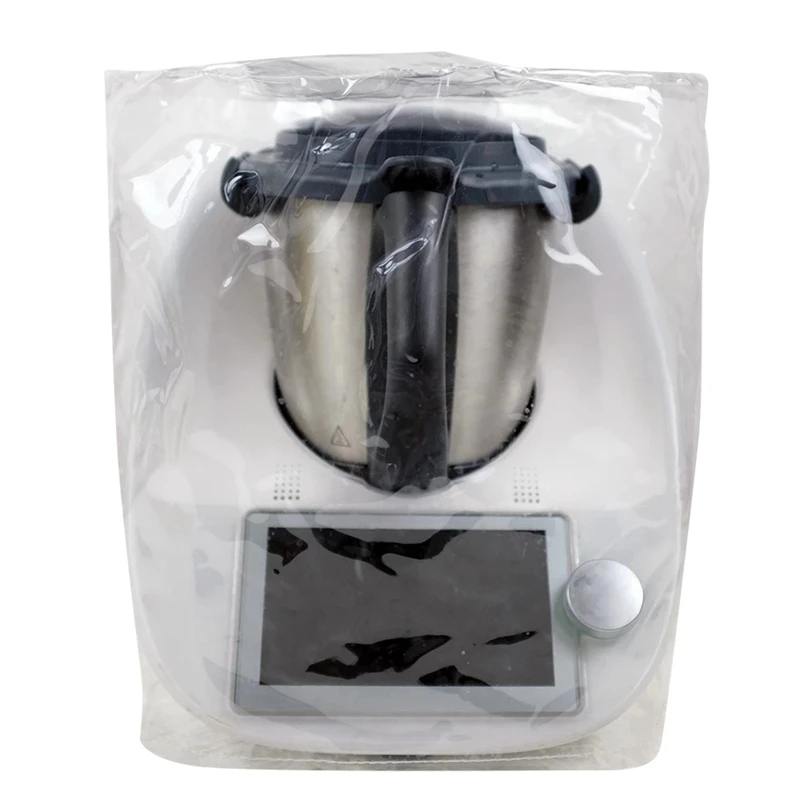 Machine Dust Cover For TM5/TM6 Thermomix Kitchen Accessories Transparent PVC Material Dust And Oily Protective Cover