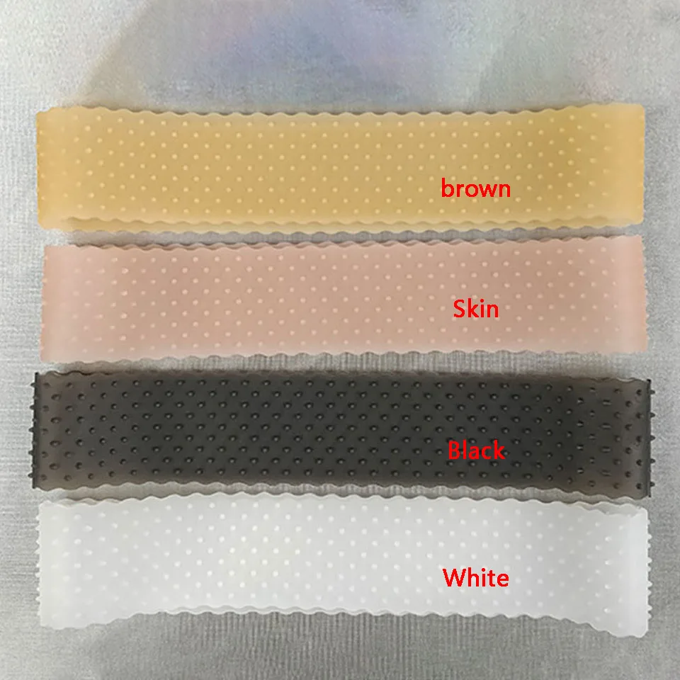 Transparent Silicone Wig Grip Band — Non-Slip, Elastic, Adjustable