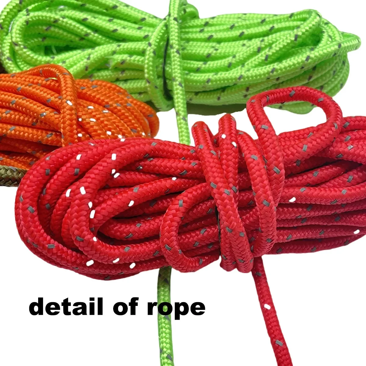 5m 4mm Reflective Rope Camping Wind Rope Tent Multifunction Line Outdoor Hiking-outdoor tent ropes,camping tent accessories,camping tent fasteners
