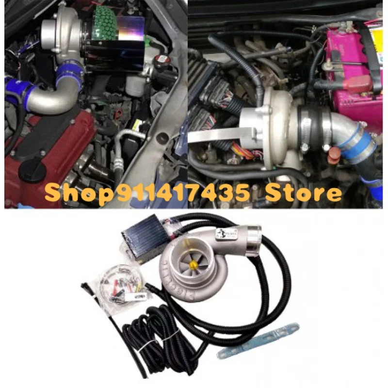 Auto Electric Turbo Supercharger Kit Spinta Moto Turbocompressore Elettrico Filtro Aria Aspirazione Per Tutte Le Auto Migliora La Velocità