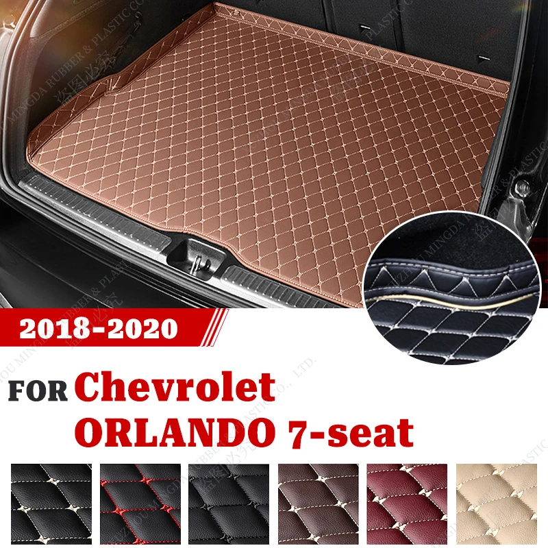 

Car Trunk Mat For Chevrolet ORLANDO 7-Seat 2018 2019 2020 Custom Car Accessories Auto Interior Decoration